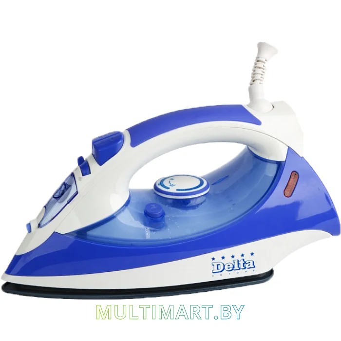 Утюг Delta DL-415 (белый/синий)